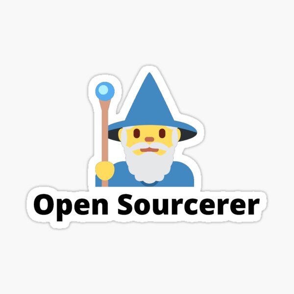 Open Sourcerer Sticker