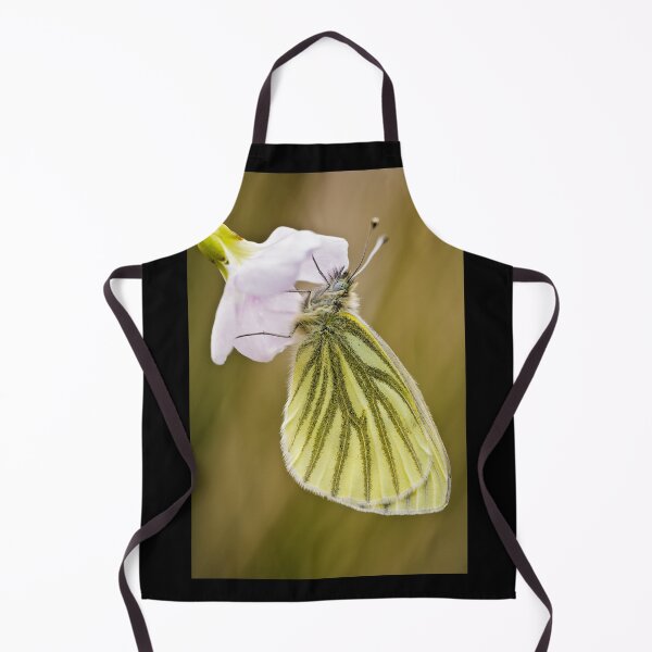 Item preview, Green Veined White Butterfly on Cuckoo Flower designed and sold by heidipics.