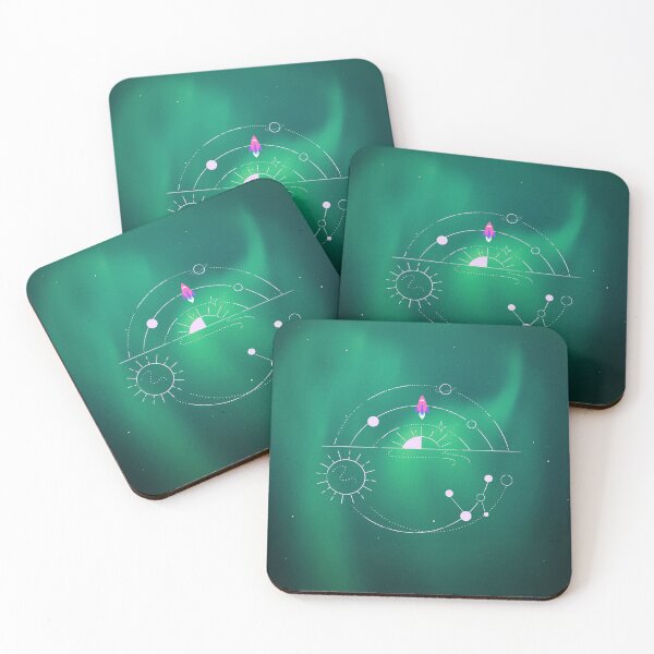Item preview, Space Blurring Clouds in Green designed and sold by SpaceTimeSecret.