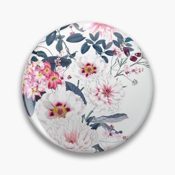 Item preview, Copy of Vintage Beauty Florals on White designed and sold by meggydesigns.