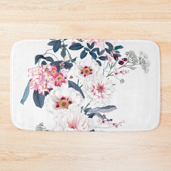 Item preview, Copy of Vintage Beauty Florals on White designed and sold by meggydesigns.
