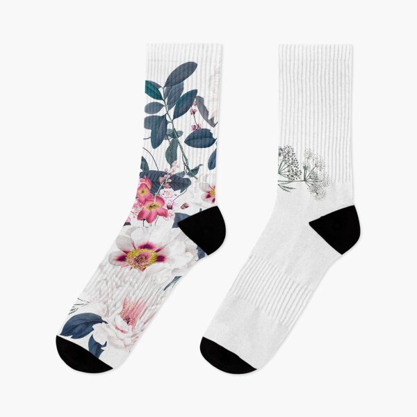 Item preview, Copy of Vintage Beauty Florals on White designed and sold by meggydesigns.