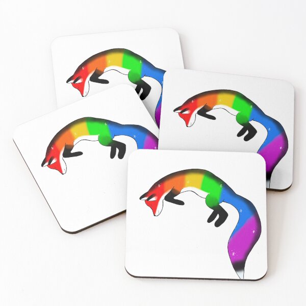 Item preview, Rainbow Fox designed and sold by FoxSplatter.