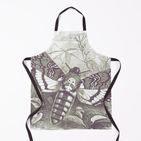 Item preview, moths deaths head moth vintage illustration designed and sold by MiraNomegusta.