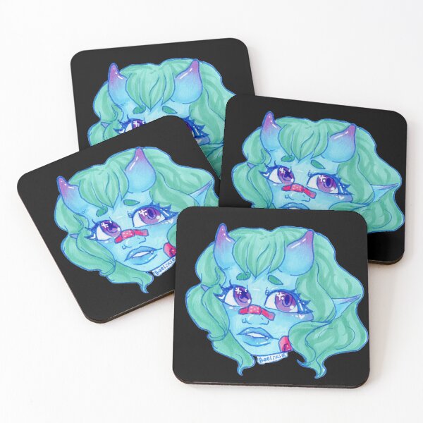 Item preview, Blue monster girl  designed and sold by Beelixir.