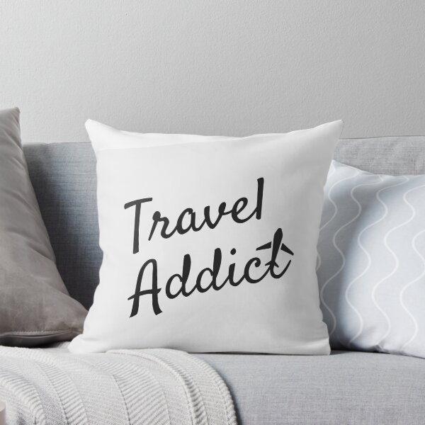 Artikelvorschau, Reisesüchtiger Flugzeugtypografie entworfen und verkauft von Getawayly.