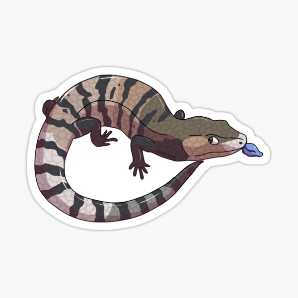 Item preview, Blue Tongue Skink designed and sold by VariousLizards.