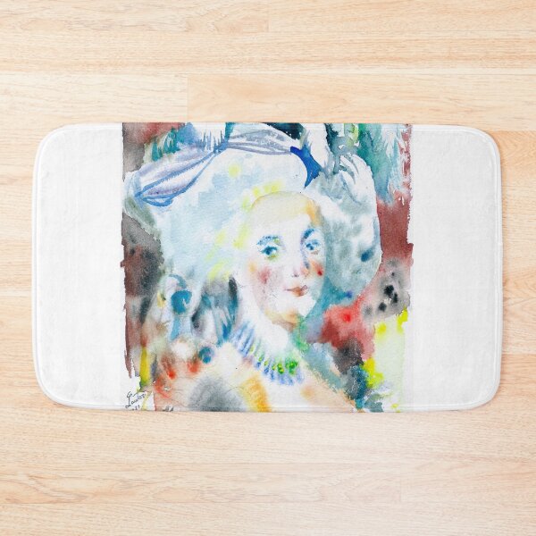 Item preview, MARIE ANTOINETTE watercolor portrait designed and sold by lautir.