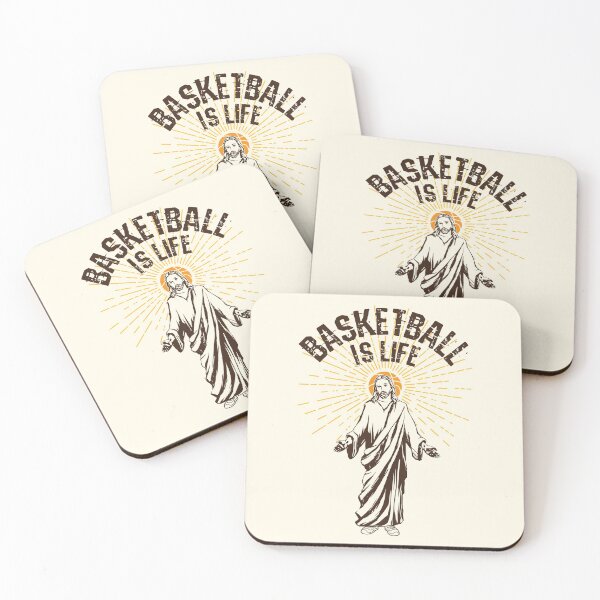 Item preview, Basketball is life - Jesus Graphic designed and sold by Luhmdesign.