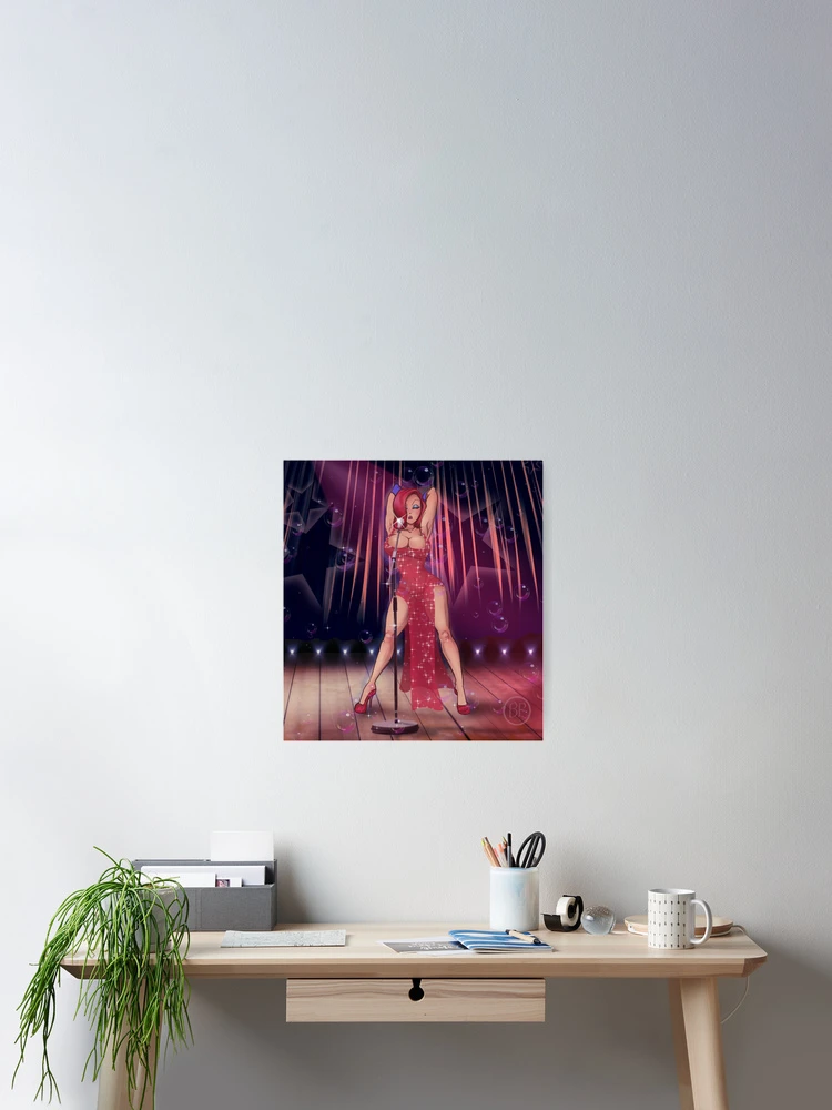 Thumbnail 2 of 3, Poster, Jessica Rabbit designed and sold by Bootyfreeze.