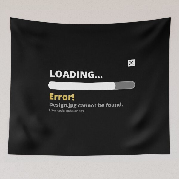 Item preview,  Nerdy | Savvy | Designer | Design Humor | ProgrammerHumor | Nerdy and Eye-catching Design with a software like loading screen error designed and sold by desiigned.