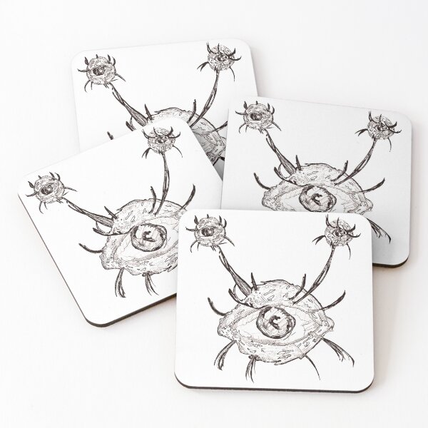 Item preview, Eye with Antennae designed and sold by art4koolkids.