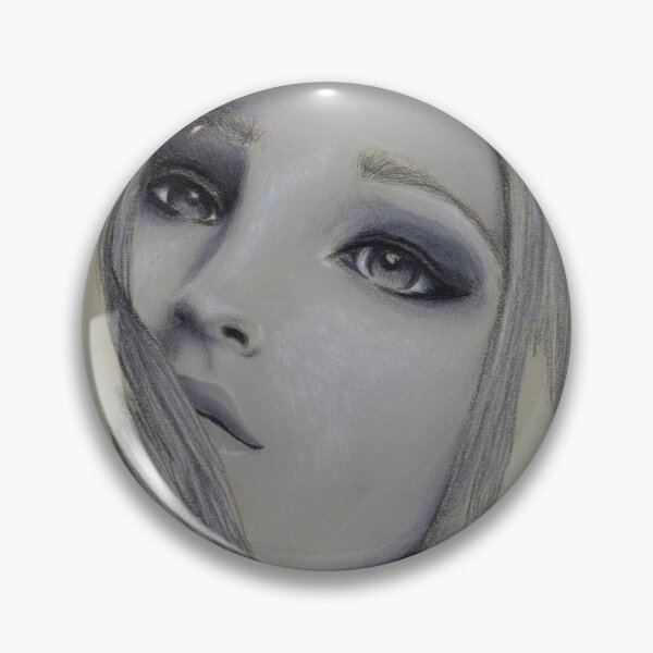Item preview, Beautiful Sadness colored pencil portrait designed and sold by MGuyerArt.