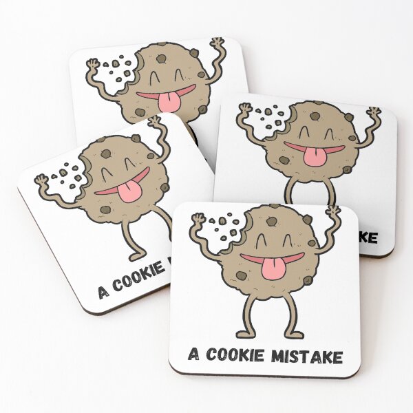 Item preview, a cookie mistake - funny cookie designed and sold by Infinite Feeling Shop.