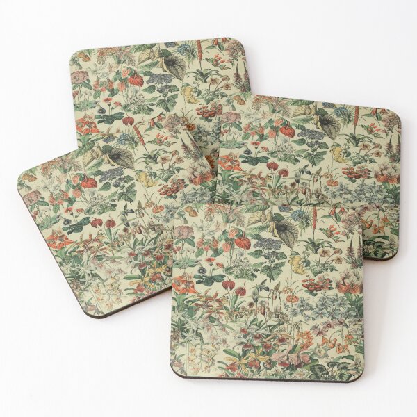 Item preview, Adolphe Millot Fleurs 4 - Vintage Floral Identification Illustration designed and sold by molamode.