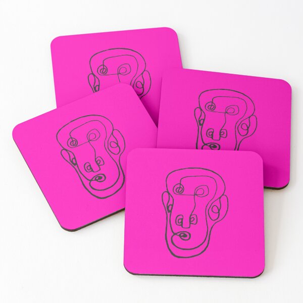 Item preview, A single line - Indifferent Faces 1 designed and sold by galacticmonkey.