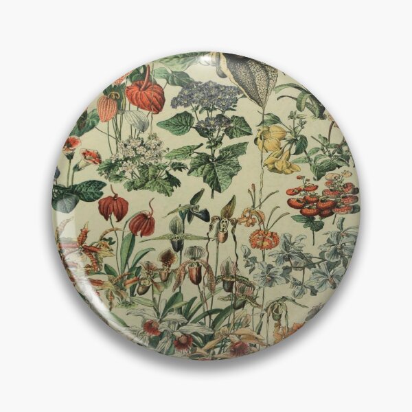 Item preview, Adolphe Millot Fleurs 4 - Vintage Floral Identification Illustration designed and sold by molamode.