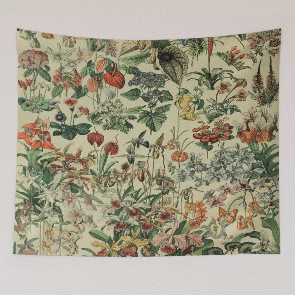 Item preview, Adolphe Millot Fleurs 4 - Vintage Floral Identification Illustration designed and sold by molamode.