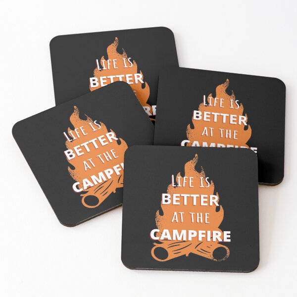 Item preview, Life Is Better At The Campfire - Camping Outdoors III designed and sold by Lemon Pepper.