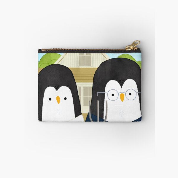 Item preview, American Goth Penguins  designed and sold by thepenguinsfamily.