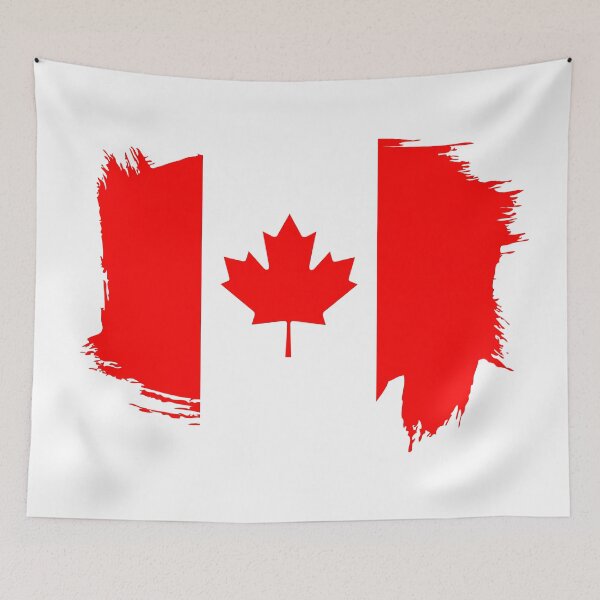 Item preview, Canadian Flag Strokes designed and sold by ArtEntwined.