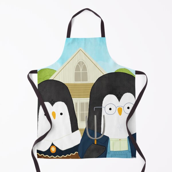 Item preview, American Goth Penguins designed and sold by thepenguinsfamily.