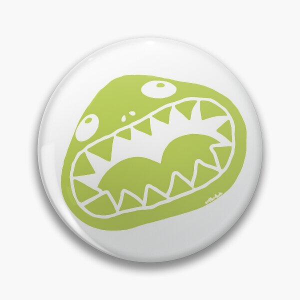 Item preview, Big Mouthed Monster - neon green designed and sold by art4koolkids.