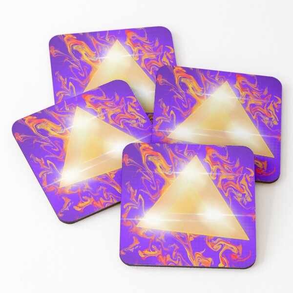 Item preview, Pyramid Fire Abstract Design designed and sold by JJPhoenixArt.