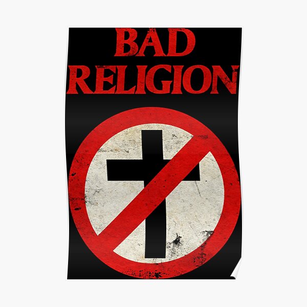 Los Angeles American Hardcore Punkrock Distressed distress Poster
