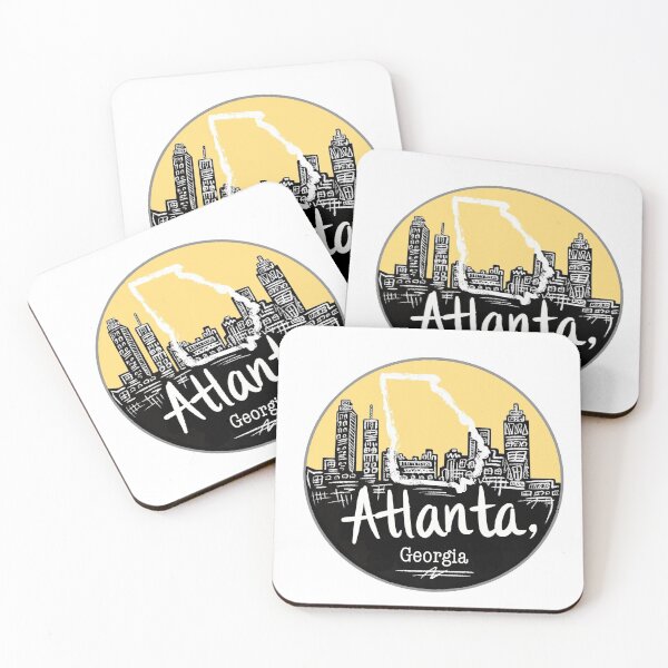Item preview, Atlanta, GA designed and sold by pollockandjules.