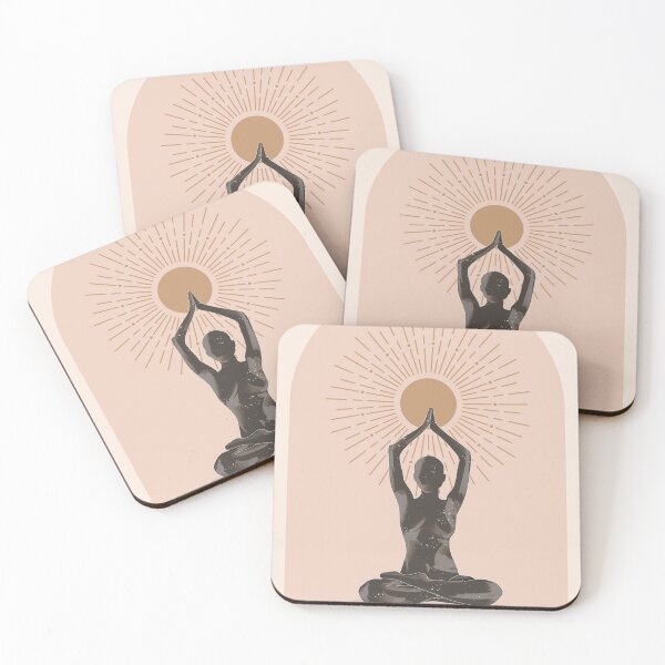 Item preview, Minimal Abstract Art-Yoga 16  designed and sold by ThingDesign.