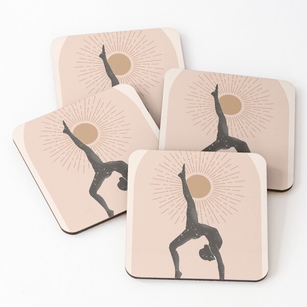 Item preview, Minimal Abstract Art-Yoga 15 designed and sold by ThingDesign.