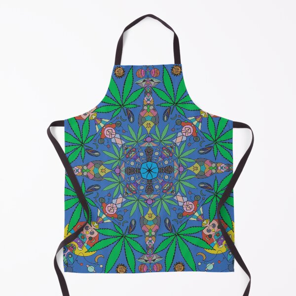Item preview, Intergalactic Weed Mandala  designed and sold by SquirrelPants87.
