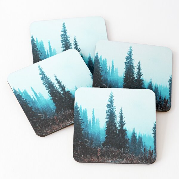 Item preview, In the Dark Foggy Blue Woods designed and sold by BioDigital-Jazz.