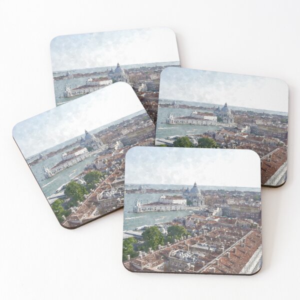 Item preview, Venice Rooftops looking East over Punta della Dogana designed and sold by RW-Photography.