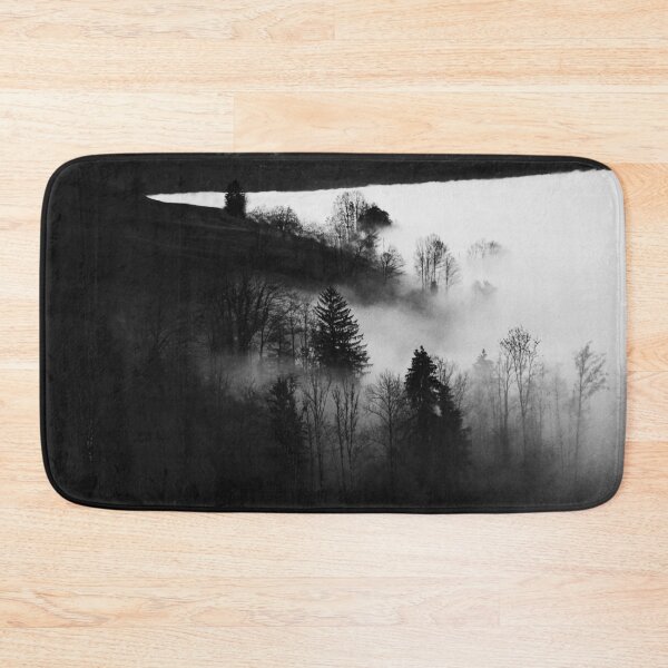 Item preview, Abstract Black and White Moody Forest designed and sold by BioDigital-Jazz.