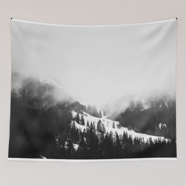 Item preview, Gritty Black and White Mountains designed and sold by BioDigital-Jazz.