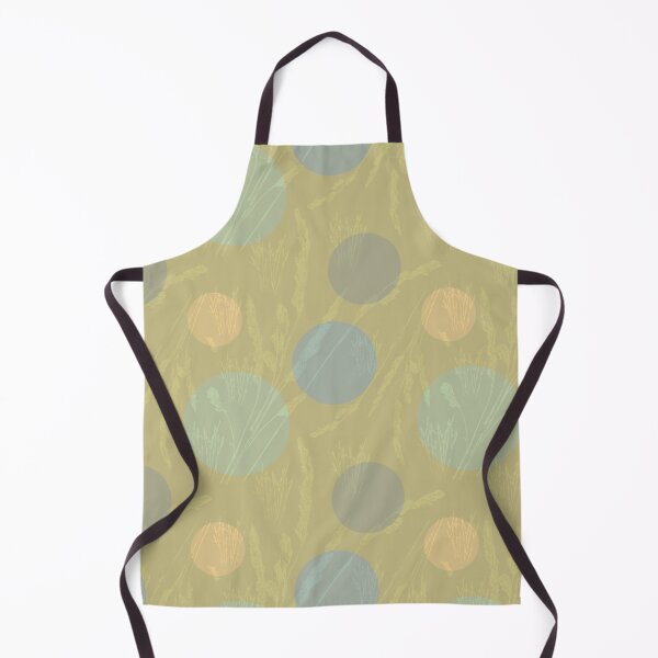 Item preview, Grasses and circles in yellow designed and sold by Breurs.