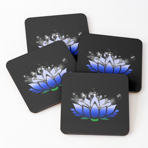 Item preview, Sparkling Summer Lotus In Blue Hue designed and sold by RosieSunflower.