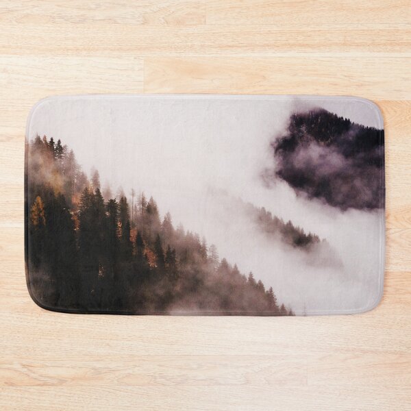Item preview, Abstract Foggy Autumn Mountains designed and sold by BioDigital-Jazz.