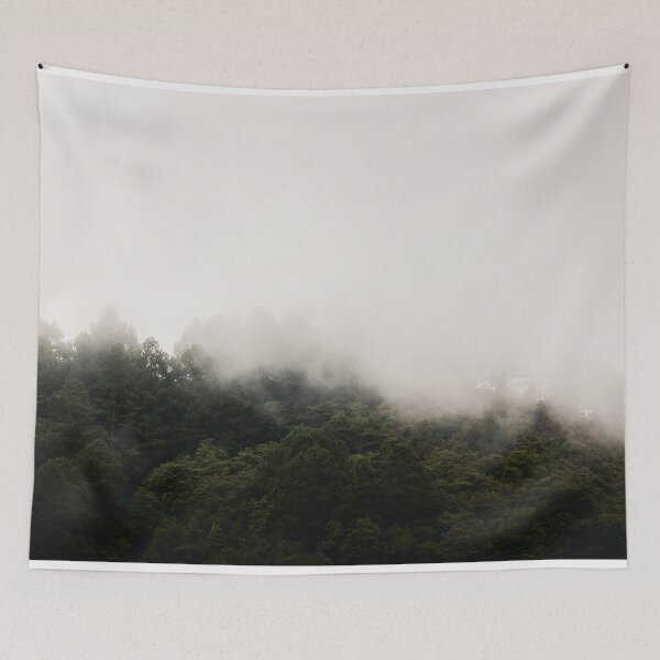 Item preview, Foggy Pacific Northwest Forest designed and sold by BioDigital-Jazz.