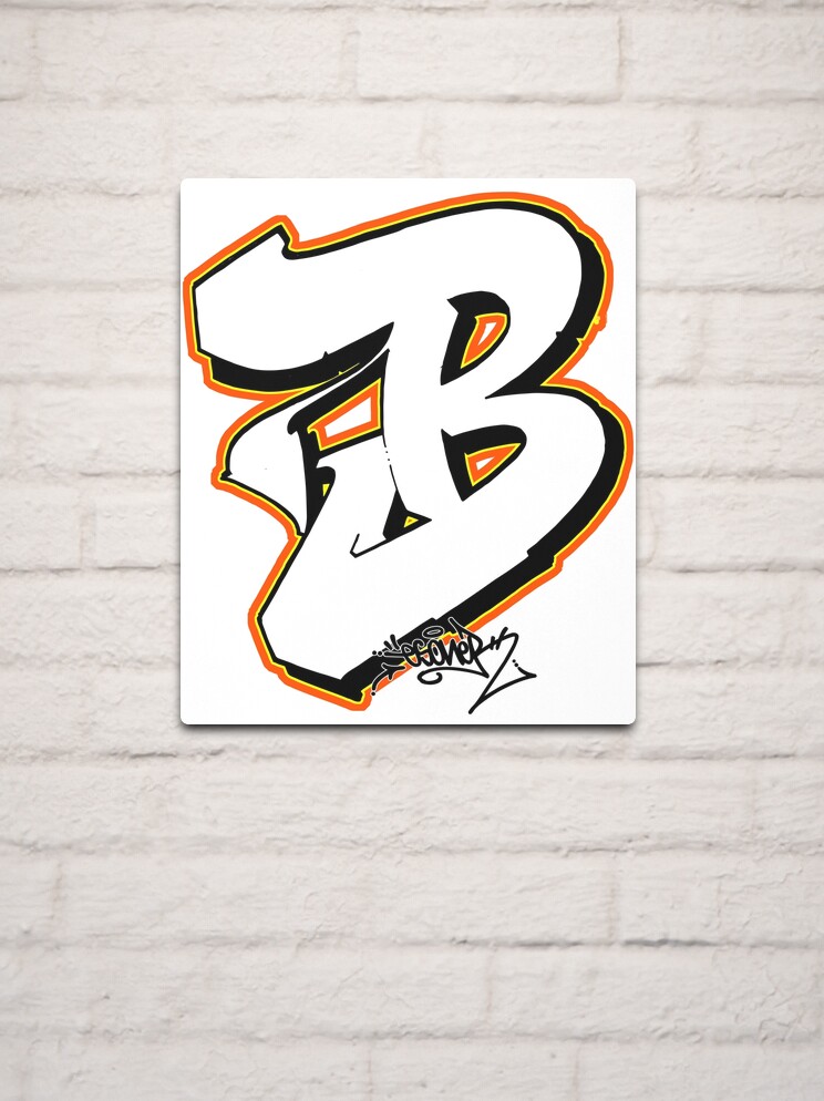 LETTER B BY ESONE URBAN GRAFFITI STREET STYLE  Pet Bandana for