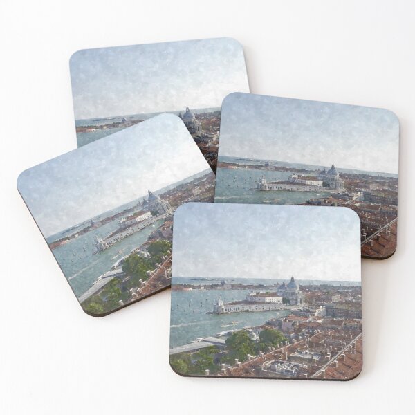 Item preview, Venice Rooftops looking East and Punta della Dogana designed and sold by RW-Photography.