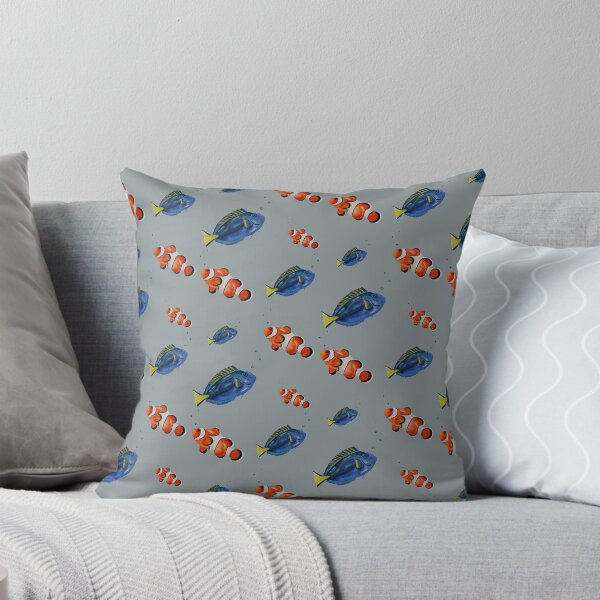 Item preview, Clownfish & BlueTang fish designed and sold by ColorSplendor.