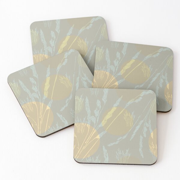 Item preview, Grasses and circles in beige designed and sold by Breurs.