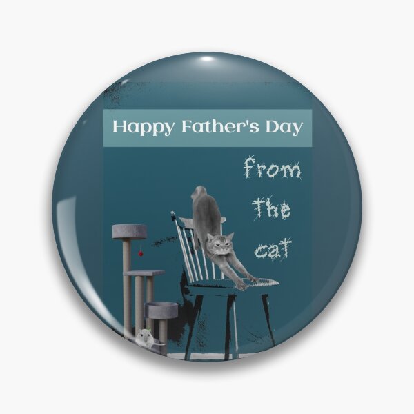 Item preview, Feliz día del padre del gato. designed and sold by candyco56.