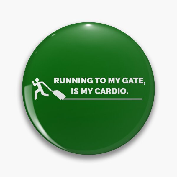 Artikelvorschau, Laufen zu meinem Gate, ist mein Cardio auf grünem Hintergrund entworfen und verkauft von Aciu.