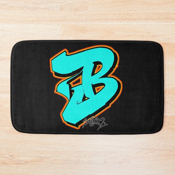 Item preview, BLUE LETTER B BY ESONE URBAN GRAFFITI STREET STYLE  designed and sold by GraffitiBomberZ.