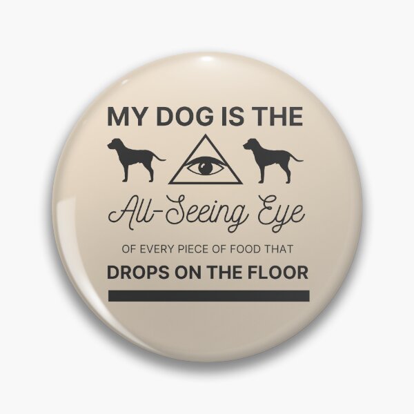 Item preview, All-Seeing Eye | Funny Illuminati Dog | Cream designed and sold by NoirOwned.
