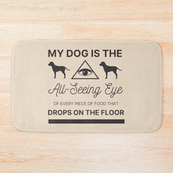 Item preview, All-Seeing Eye | Funny Illuminati Dog | Cream designed and sold by NoirOwned.